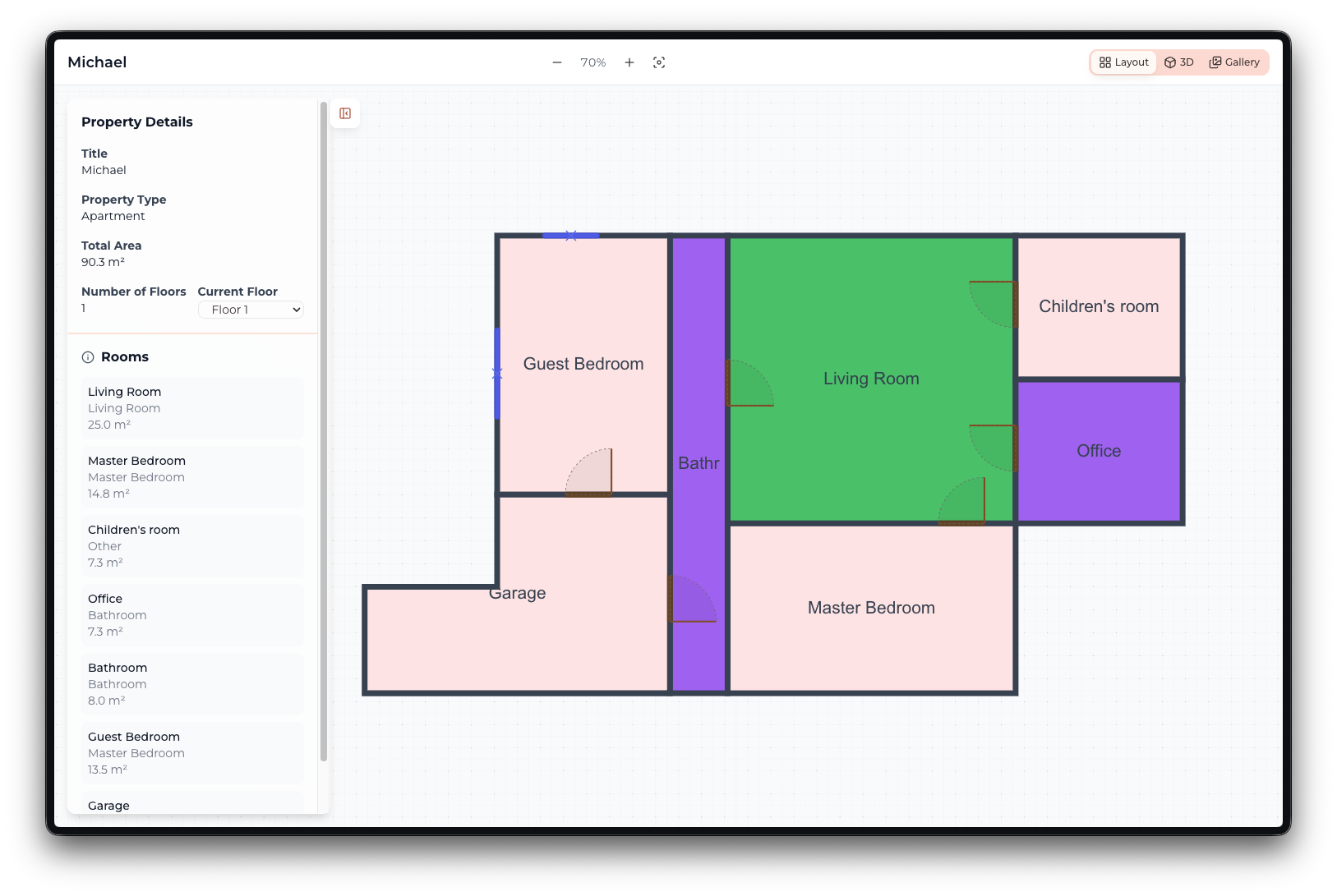 Publish & share screenshot